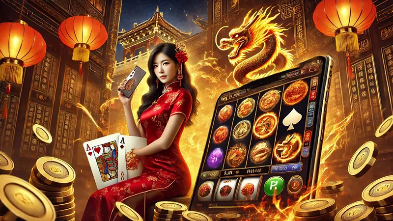 ภาพประกอบเกมสล็อตและสัญลักษณ์เกมรีลของ fox888